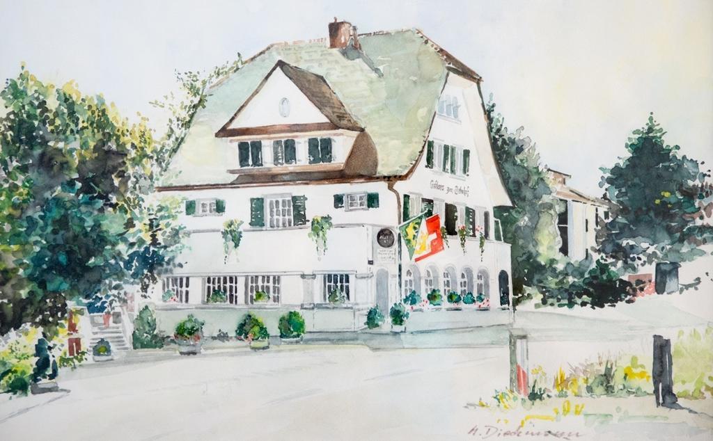 Gasthaus Zum Bahnhof Берг Экстерьер фото